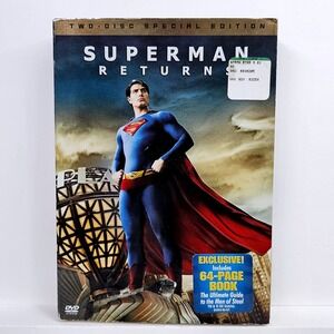Superman Returns Special Edition DVD 2-Disc Set + 64-Page Book DC Comics 2006